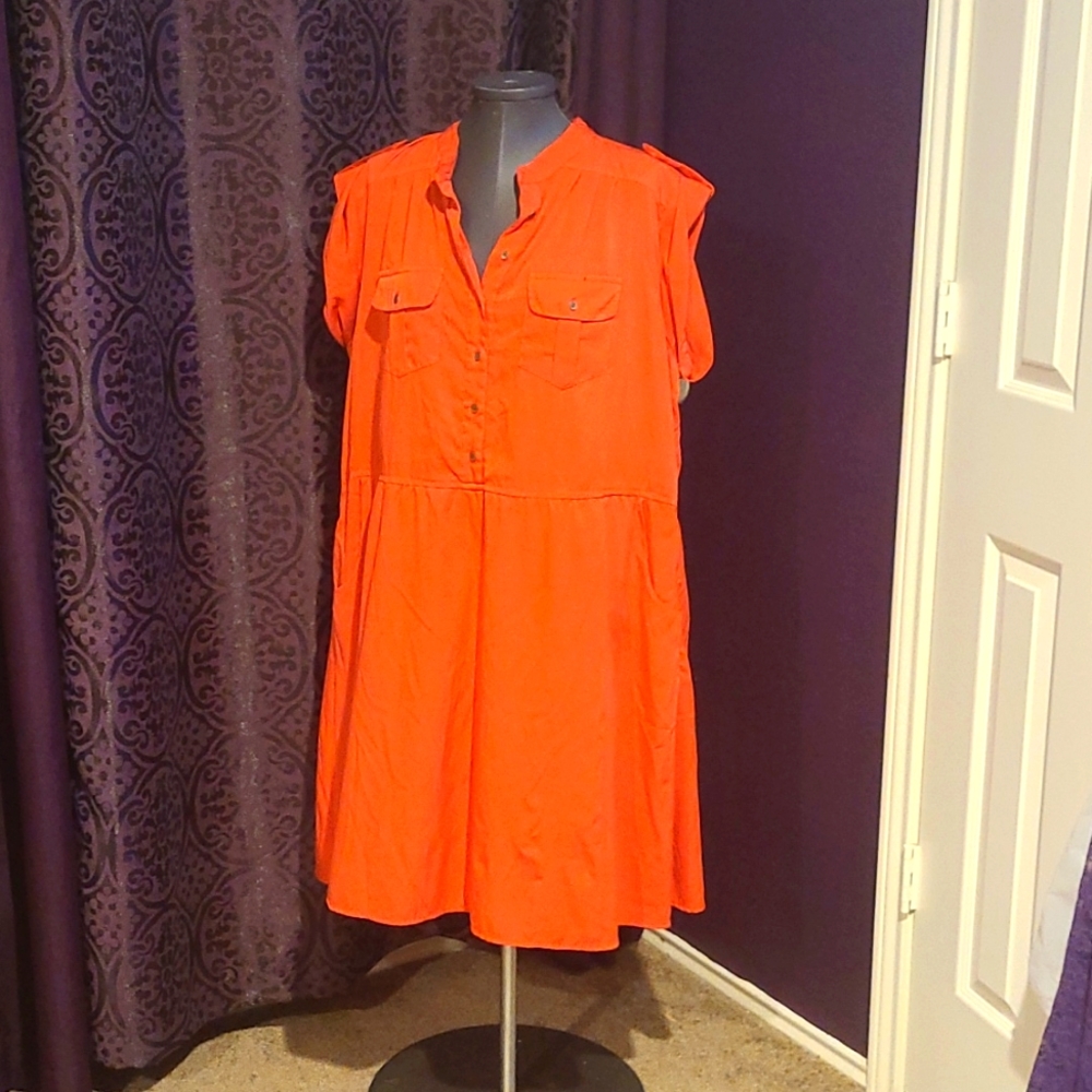 Cap Sleeve Dress size 2X